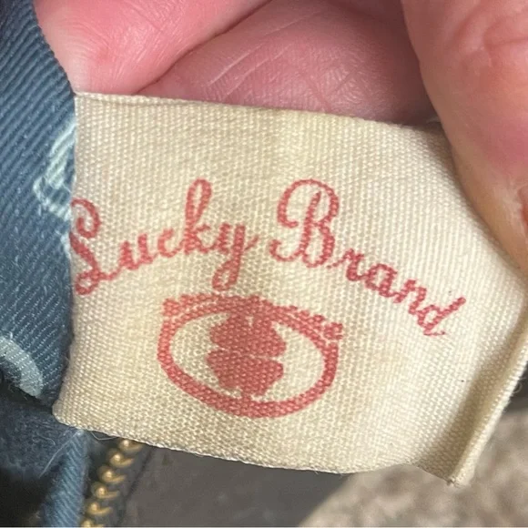 Lucky Brand Vintage Style Black/Brown Crossbody, gently used. - Picture 8 of 10